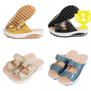 casual women's sandals for home outdoor wear casual shoes GAI colorful orange apricot new style large size fashion trend women easy matching waterproof 2024