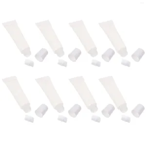 Storage Bottles 10 Pcs Empty Tube Of Lip Glaze Hose Lipstick DIY Tubes Gloss Containers Plastic Small Glazes Travel Tint