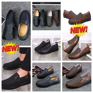 モデルフォーマルデザイナーGai Mans Black Shoes Point Toes Party Banquets Suit Mens Business Heel Designers Breathables Shoes Eur 38-50ソフト