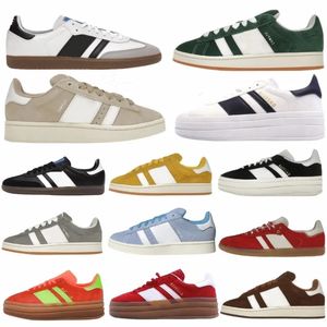 Sapatos de grife Correndo tênis Gazelle campus Bold Glow Pulse Mint Core Preto Branco Solar Super Pop mens sapatos rosa quase amarelo feminino sapatos esportivos