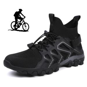 Calzature Nuove MTB Scarpe da ginnastica leggere da allenamento per biciclette Scarpe da ciclismo su strada traspiranti Scarpe da mountain bike da uomo Scarpe da fitness antiscivolo da donna