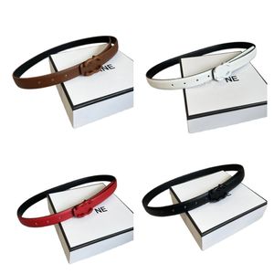 Letter Designer Belt Men Thin Fashion Versatile Leather Belt Eomens Top Luxury Classic Style Ceinture Luxe Bredd 2,5 cm Cool Gift Summer Casual FA094 H4