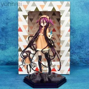 Aktionsspielfiguren Anim No Game No Life Zero Figure Schwi Jibril Model Dolls18cm Figur Shuvi Dola Shiro Action Figure Collectible Adult Toy Gif 240322