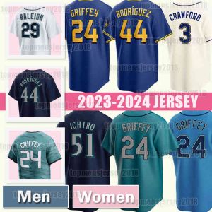 44 Julio Rodriguez Jersey 24 Ken Griffey Jr Baseball 3 JP Crawford Mariners 51 Suzuki Ichiro 4 Josh Rojas 29 Cal Raleigh Seattles Ty France Luis Castillo 68 George Kirby