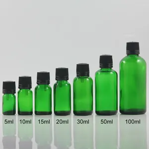 Lagringsflaskor China Productation Cosmetic E-Liquid 20 ml Small Glass Essential Oil Bottle Portable Refillable