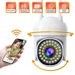 Câmera ip hd de 4mp, 2.4g, 5g, wi-fi, sem fio, externa, ptz, 2k, mini speed dome, cctv, câmera de vigilância proy, alexa, google home