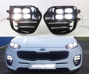 Für Kia Sportage KX5 2016 2017 2018 Stecker und Spielen Auto 12V DRL Wasserdichte LED Tagfahrlicht LED nebel Lampe Daylight8730883