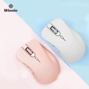 Fareler Thunderobot ML101 Ofis Mouse Kawaii Sessiz Kompakt Hafif 2.4GHz Kablosuz Ofis Fare 1600dpi Düşük Gizli Ofis Fare