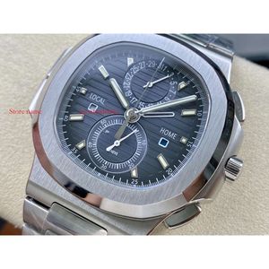 Calender Clock Watch Men 5990 الجودة السنوية للمصممين الفاخرين AAAAA AAAAA High Date سنوي للأعمال التجارية الأوتوماتيكية المزدوجة 40.5 مم الساعات المنطقة الزمنية 94 MONTREDELUXE