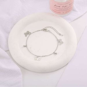 Pulseiras de tornozelo borboleta vazadas para meninas – acessórios elegantes e minimalistas para os pés