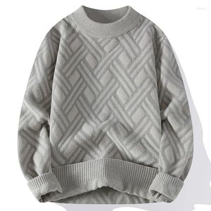 남자 스웨터 가을과 겨울 캐주얼 신사 패션 비즈니스 비즈니스 한국 버전 슬림 한 트렌드