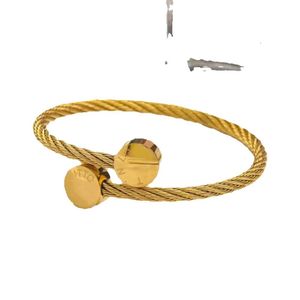 Женский браслет-манжета Love Gold, подарки для семейной вечеринки, ювелирные изделия для женщин, дизайнерский браслет, весенний модный подарок, оптовая продажа браслетов