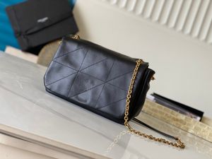 10a högsta kvalitet original lyxig designare påsar axelpåsar på lammskinn läder carre rive gauche handväska tygväskor handväskor pursar plånböcker crossbody väska gratis fartyg