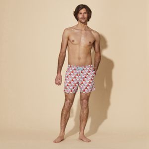 Vilebre Pantaloncini da uomo Bermuda Pantaloncini Boardshorts UOMO SWIM SHORTS TORTUES MULTICOLORES Trunks Uomo Surfwear Bermuda Beach Short Turtles Estate 89805