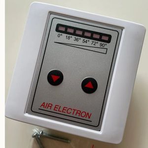 Interruptor de amortecedor motorizado, controle de ângulo de 5 posições para ar elétrico HVAC 24V 220V 240314