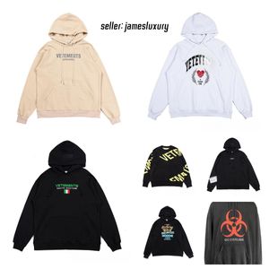 Vetements Bluza Bluza Bluza projektant bluza Sudadera męska bluza dla mężczyzn Daj Greenwig Designer Sweat