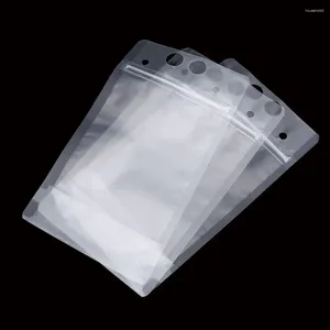 Storage Bags Frosted Durable Stand Up Beverage 10Pcs Self Sealing Wine Pouch Milk Plastic Juice Liquid Packaging