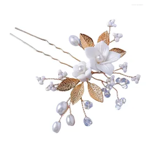 Hair Clips U Style Styling Pins With Temperamental Stable Rhinestones Headwear For Bridesmaid Wedding Dating Shopping