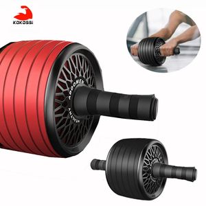 KoKossi 1Pcs Black/Red Wheel Muscle Exercise Equipment Abdominal Power Wheel Roller For Arm Waist Leg Exercise Tools 240320