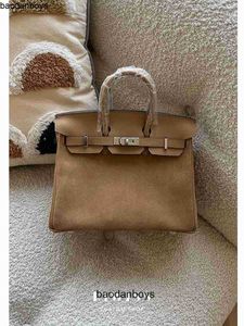 Grade Suede Color Bks Bag Coded Steel Clad Hardware Hand Held Leather Fashionable and Versatile Womens Bag