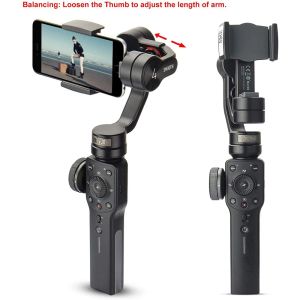 Heads Zhiyun Smooth 4 3Axis Handheld Gimbal Stabilizer for Smartphone Like iPhone X 8 7 Plus 6 Plus Samsung Galaxy S8+ S8 S7