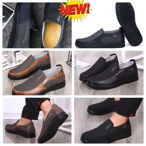 Modello Formale Designer GAI Scarpa elegante Uomo Scarpe nere Punta dei piedi abito da banchetto da uomo Scarpe da lavoro firmate con tacco EUR 38-50 morbide classiche