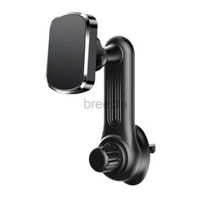 Cell Phone Mounts Holders Universal Magnetic Car Phone Holder Air Vent Support Cilp Stand Tablet Mount Cell Phone Accessories Magnet Car Bracket 240322