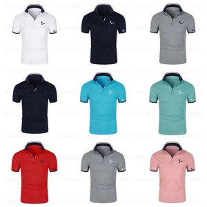Herren-Poloshirt, Tech-Designer-T-Shirt, Stickerei-Polo, Sommer, neues Revers, kurze Ärmel, große Größe, optional, mehrfarbig, optional