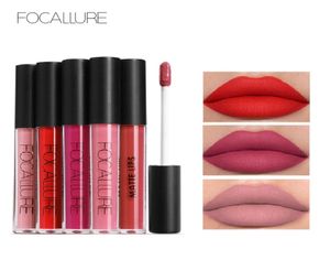 Focallure Matte Lipgloss seksowna płynna warga błyszczona matowa długotrwała wodoodporna kosmetyczna piękno Zachowaj 24 godziny makijażu Lips4921066