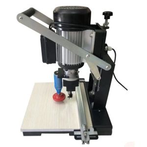 Joiners 1100W Woodworking hinge drill portable cutting machine threeinone CNC multifunction semiautomatic drilling machine lathe DIY