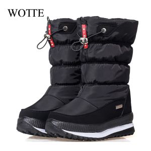 Boots Women Snow Boots Platform Winter Boots shicay Plush Plush Nonslip Boots Fashion Women Winter Shoes Fur Botas Mujer