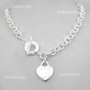 Fashion Jewelry 2024 Designer Itys Pendant Necklaces Classic Design Womens Sier Tf Style Necklace Chain S Sterling Key Heart Love Egg Brand Charm N 2t41 Terling