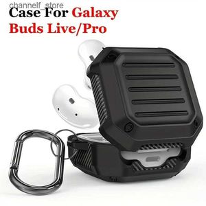 Acessórios para fones de ouvido, capa macia para Samsung Galaxy Buds 2 Pro Live Cover TPU para Samsung Buds Pro 2, acessórios para fones de ouvido, capa com chaveiroY240322