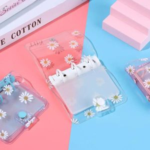 Stationery 3-hole Hand Account Diary File Folder Daisy Flower Loose-leaf Refill Inner Pages Notebook Cover Rings Binder