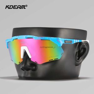 KDEAM Neue 1,2 mm High Definition Polarisierte Sonnenbrille TR90 Outdoor Radfahren UV-Schutz Brille KD0807