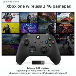 Game Controllers Joysticks Xboxone gamepad with 2.4G receiver and dual motor support compatible with Xbox Series X/S/pc/win10Y240322