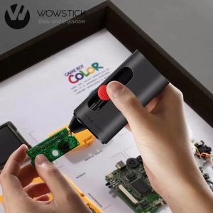 Polijsters Wowstick Kits de canetas de cola quente elétrica sem fio recarregável 2000mah para projetos de artesanato faça você mesmo, vedação e reparos rápidos