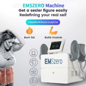 Bärbar smal utrustning Elektromagnetisk muskelstimulering Emszero Emslim Em Slimming Double Layer Spole genererar djupare och str