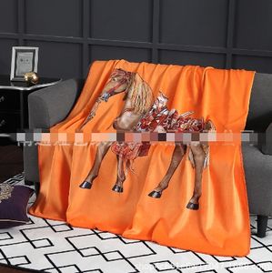 Top Blanket Digital Printing European and American Court Fengyun Blanket Jinli Velvet Luxury Air Conditioning Cover Blankets