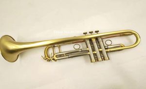 Ny ankomst Margewate BB Tune Trumpet Brass Plated Professional Musical Instrument med Case Mouthpiece 4418727