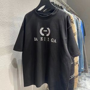 Paris Erkek Tişörtleri Avrupa Fransa Lüks Mektup Grafik Baskı Logosu Moda Erkek Tshirt Kadın Giysileri Günlük Pamuk Tee