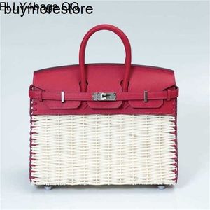 Luxus-Picknick-Handtasche Bambus Handswen 10a PZHCLeisure diagonale Tasche CIOR
