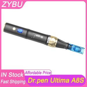 Dr Pen A8s Kablosuz Mikroiğerleme Kalem Cilt Bakımı Yüz Güzellik Makinesi Ultima Dr.Pen Mts Araçlar Mezoterapi Derma Dermapen Otomatik Mikro İğneler Yuvarlanma Sistemi Damga