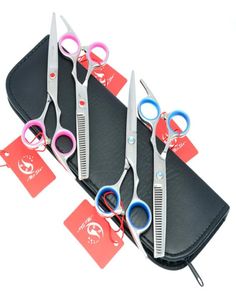 60 cali Meisha 2017 Nowe nożyczki do cięcia i nożyce przerzedzające 440C Najwyższa jakość Bang Cut Hair Teths dla fryzjer 2 kolory Opcja 1750446