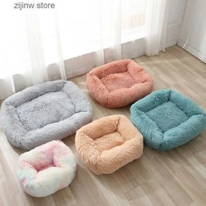 Penne per canili Cuccia per cani cuccia in peluche soffice stuoia per animali domestici piccola varietà prodotti per canili coperte per cani di piccola taglia Y240322