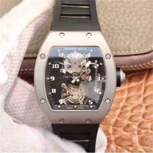디자이너 시계 럭셔리 남성 시계 고품질 시계 방수 스테인리스 스틸 다이얼 41mm 사파이어 미러 자동 기계식 코어 시계 Richar Watch F93U