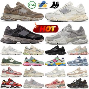 2024 NYA BALANACES 9060 CASUAL SKOR för män Kvinnor Designer Sneakers Sea Salt RainCloud Bricks Wood Triple Black Castlerock Fire Sign Outdoor Sports Trainers