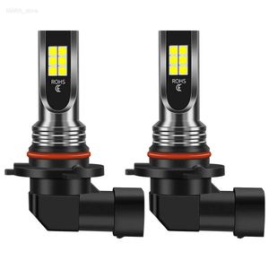 Inne światła samochodowe 2PCS 9005 9006 LED Reflektory H11 H9 H9 H10 H1 H3 Automotive Fog Light Drl H4 H7 Autonomiczne jazda Lampka 6000K 8000LM 80W 12VL204