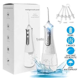 Andra apparater 350 ml Vattentankvattentäta tänder Rengöring Oral Irrigator USB laddning Vattentank bärbar Dental Water Pump H240322GSWZ