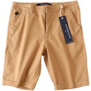 Pantaloncini da uomo Pantaloncini casual estivi da uomo ultrasottili adatti per tasche con cerniera alla moda pantaloni dritti retrò pantaloncini da lavoro casual formali J240322